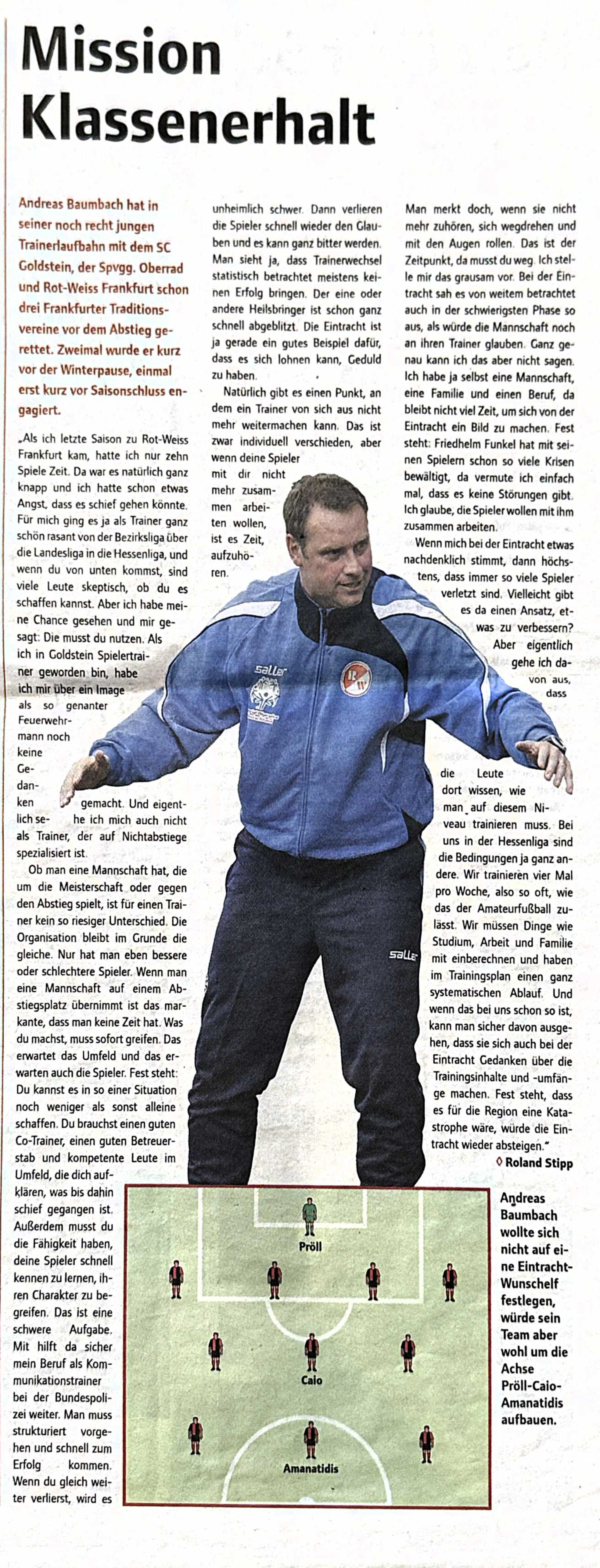 Football Coaching – Hauptmotiv
